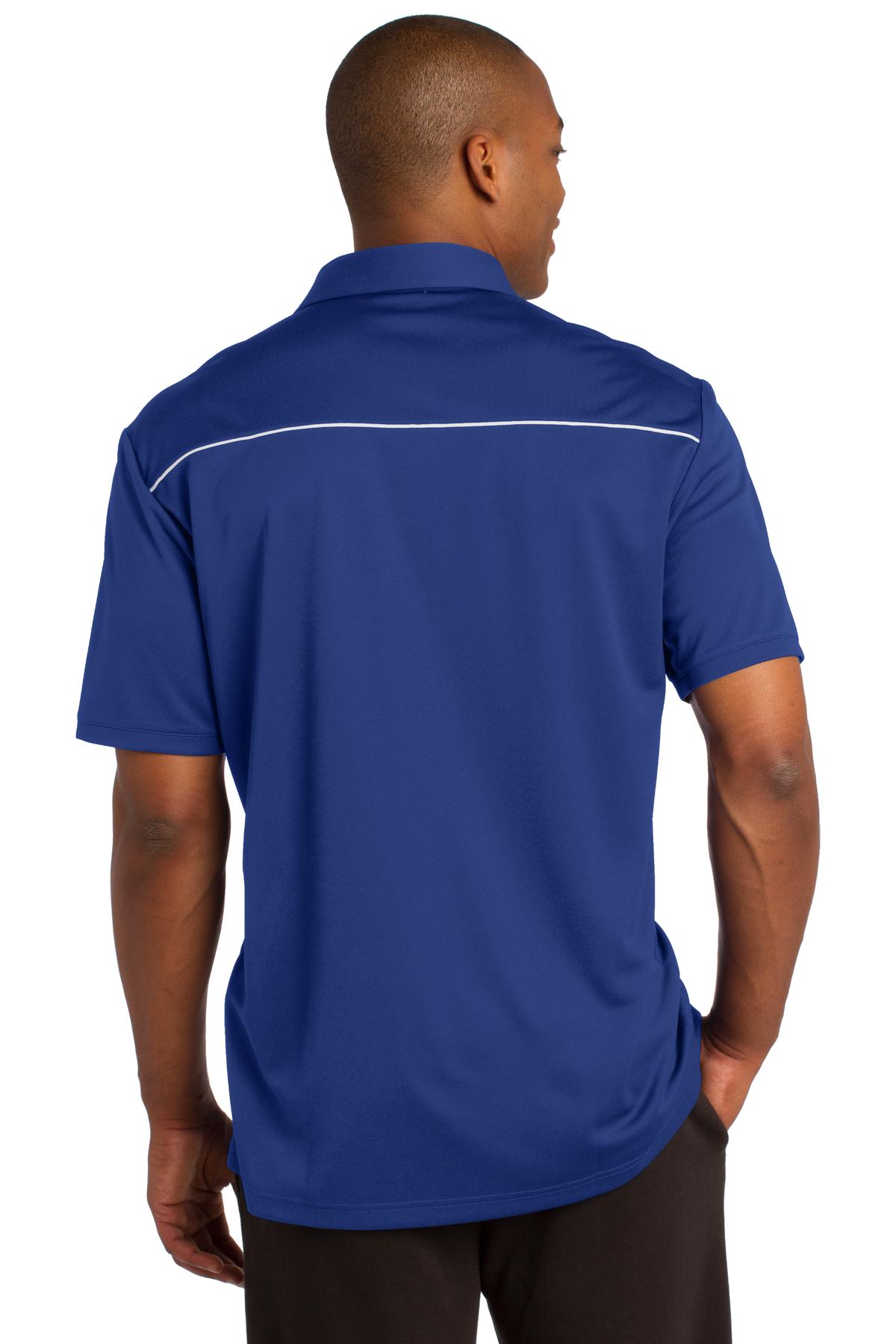 Sport-Tek Men's PosiCharge Micro-Mesh Piped Polo. ST686