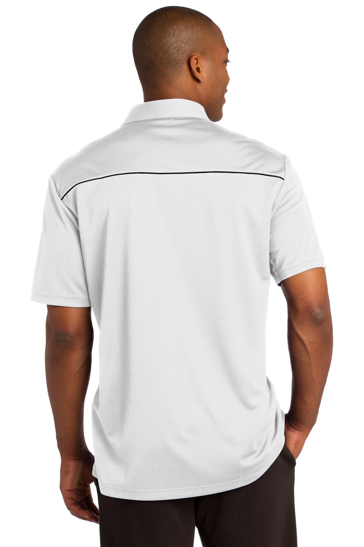 Sport-Tek Men's PosiCharge Micro-Mesh Piped Polo. ST686