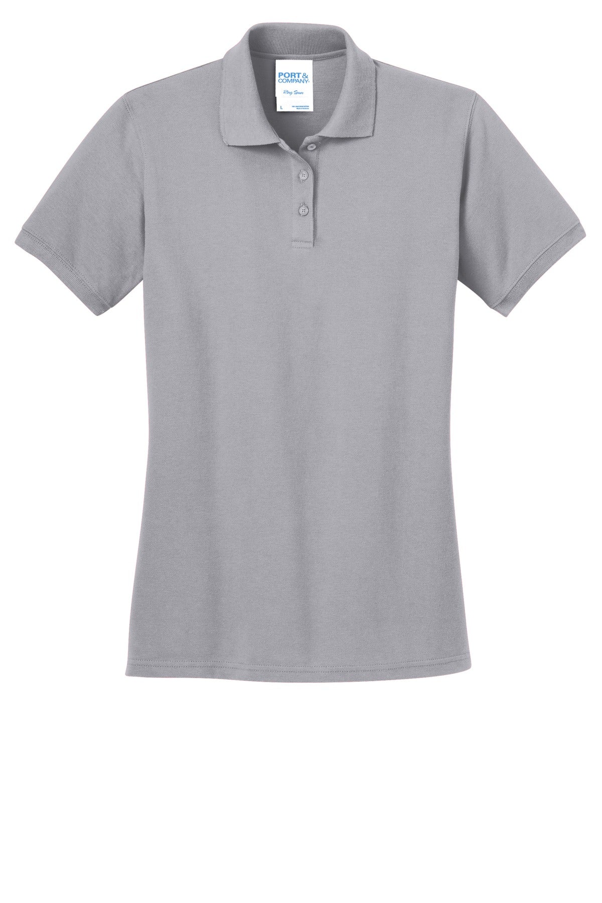 Port & Company Ladies Ring Spun Pique Polo. LKP150 Womens Apparel Shirts & Tops