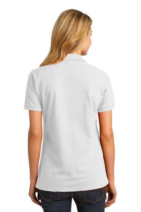 Port & Company Ladies Ring Spun Pique Polo. LKP150 Womens Apparel Shirts & Tops