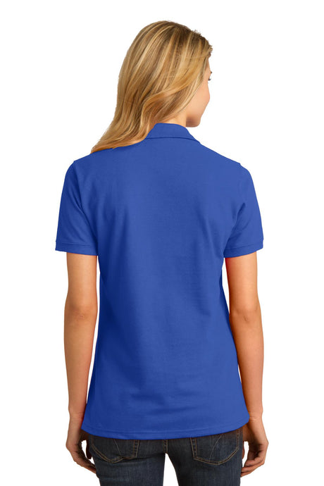 Port & Company Ladies Ring Spun Pique Polo. LKP150 Womens Apparel Shirts & Tops