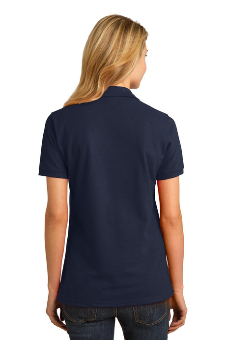 Port & Company Ladies Ring Spun Pique Polo. LKP150 Womens Apparel Shirts & Tops
