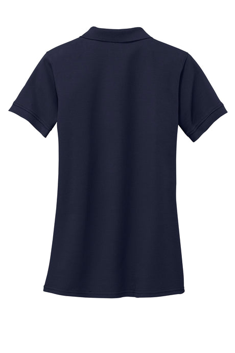 Port & Company Ladies Ring Spun Pique Polo. LKP150 Womens Apparel Shirts & Tops