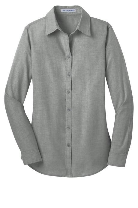 Port Authority Ladies Chambray Shirt. L653 Womens Apparel Shirts & Tops