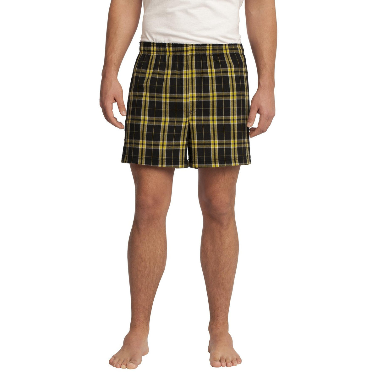 District - Young Men's Flannel Plaid Boxer