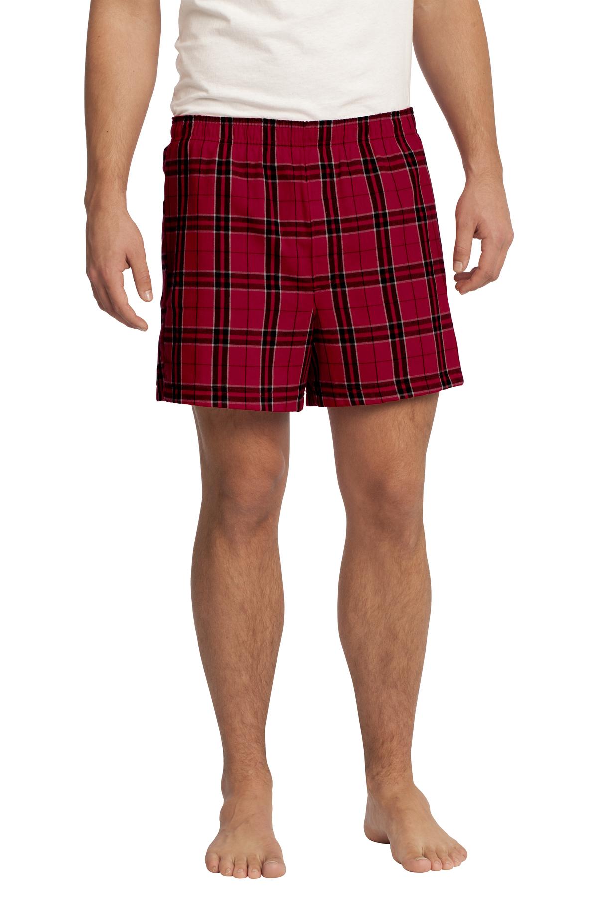 District - Young Men's Flannel Plaid Boxer