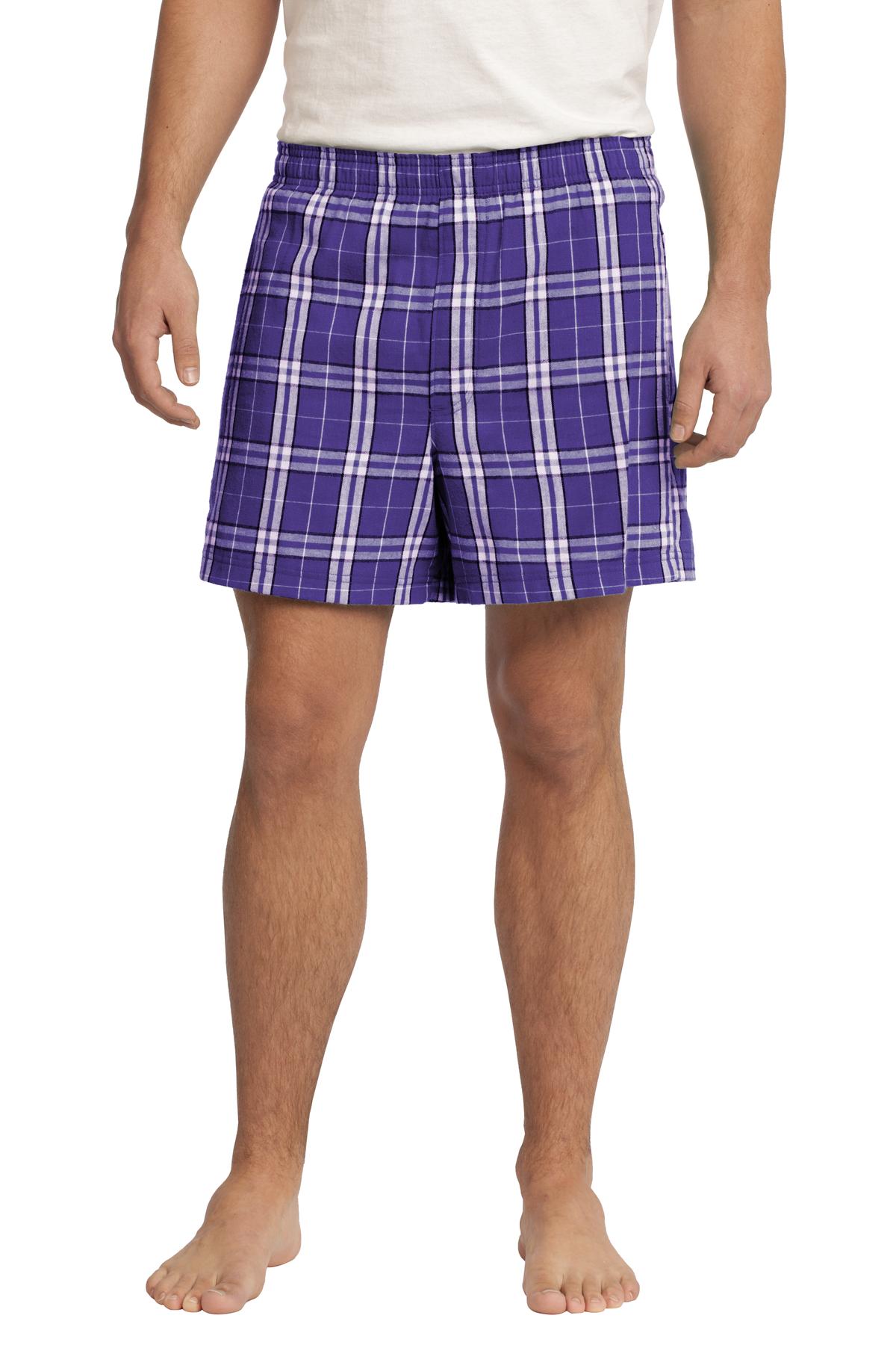 District - Young Men's Flannel Plaid Boxer