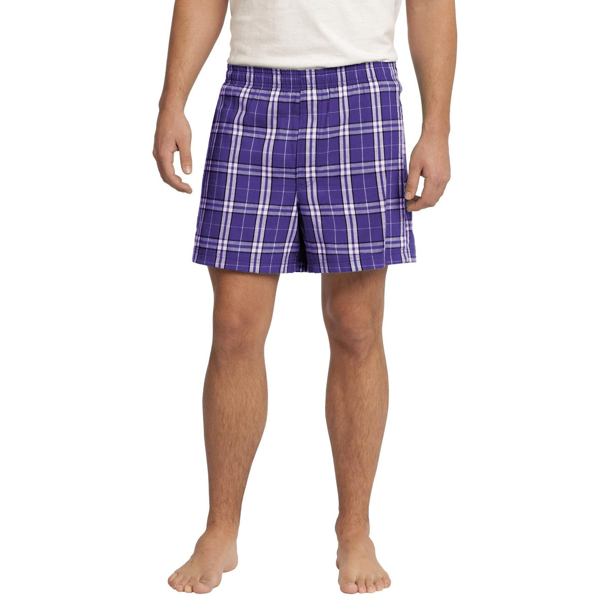 District - Young Men's Flannel Plaid Boxer