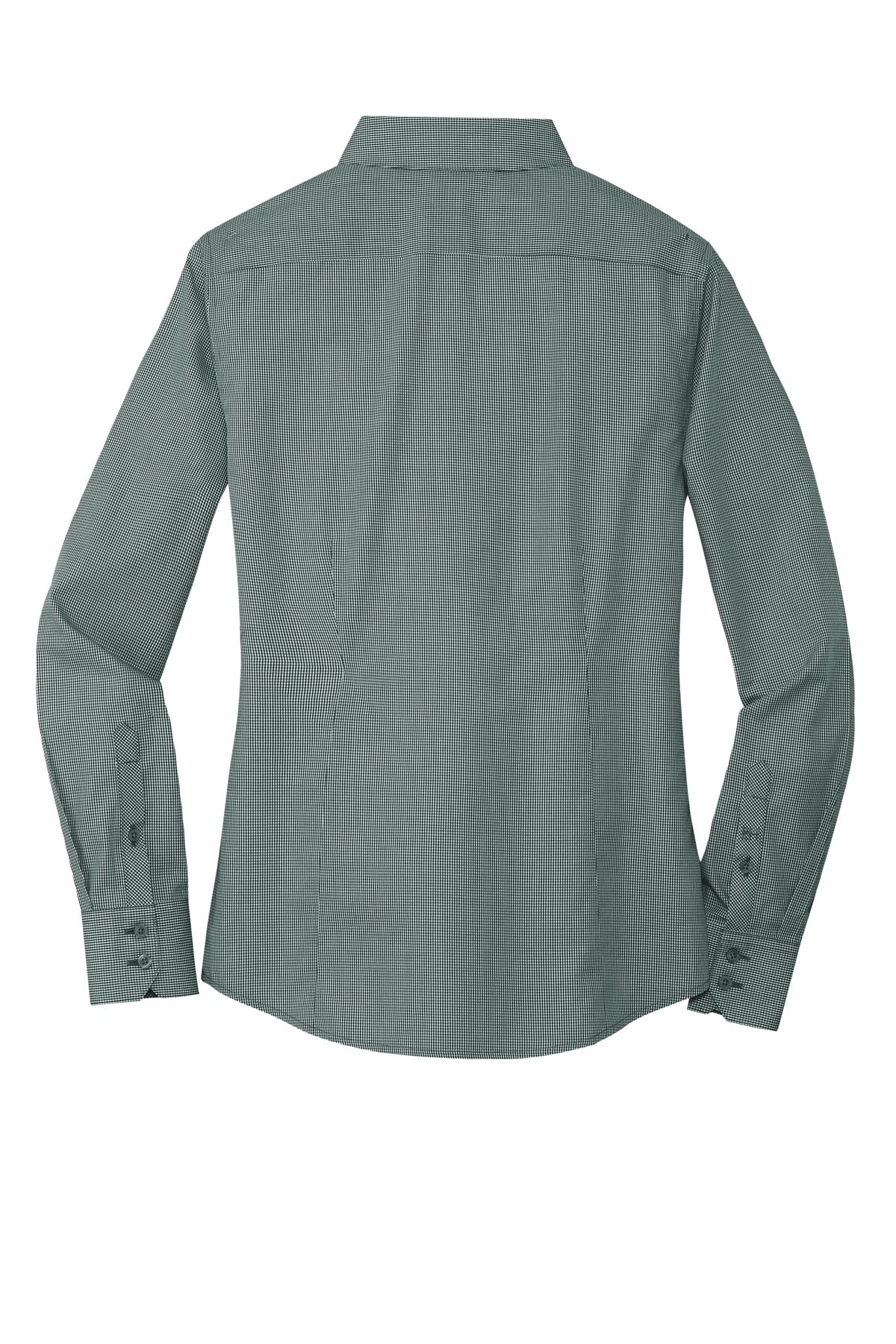 Red House Ladies Mini-Check Non-Iron Button-Down Shirt. RH67 Corporate Apparel Shirts & Tops