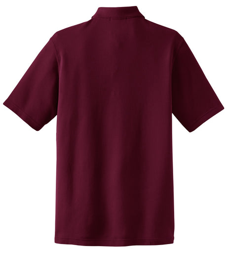 Port Authority Men's EZCotton Pique Pocket Polo. K800P Mens Apparel Shirts & Tops