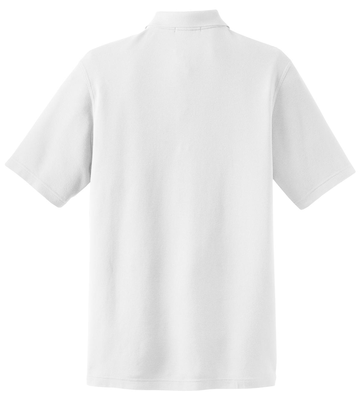 Port Authority Men's EZCotton Pique Pocket Polo. K800P Mens Apparel Shirts & Tops