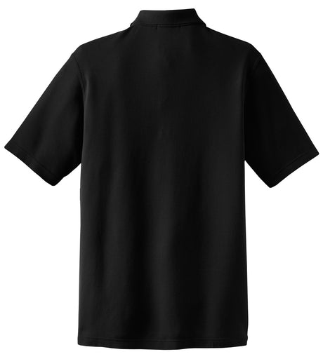 Port Authority Men's EZCotton Pique Pocket Polo. K800P Mens Apparel Shirts & Tops