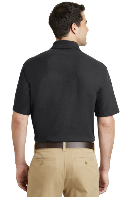 Port Authority Men's EZCotton Pique Pocket Polo. K800P Mens Apparel Shirts & Tops