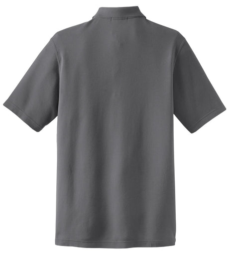 Port Authority Men's EZCotton Pique Pocket Polo. K800P Mens Apparel Shirts & Tops