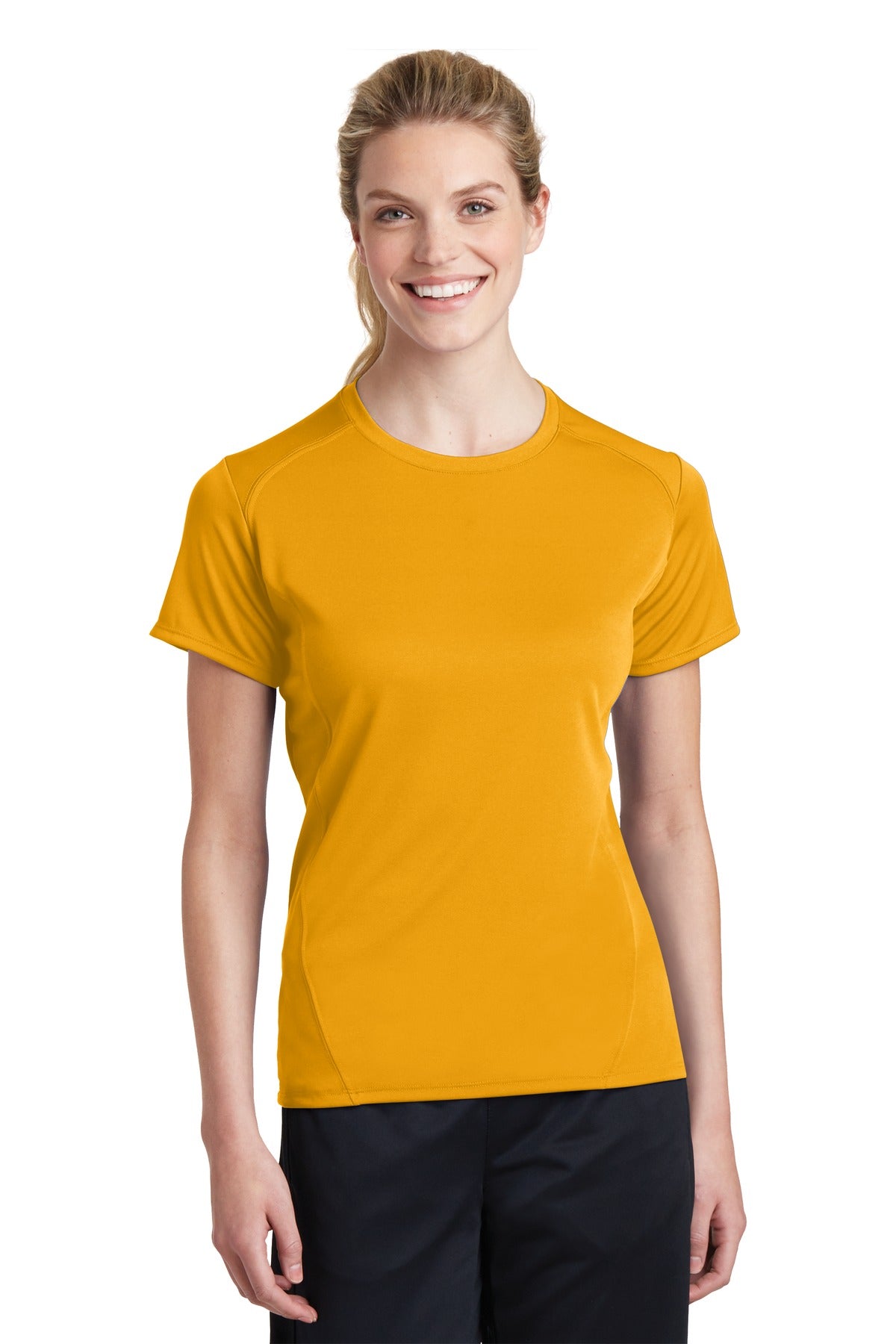 Sport-Tek Ladies Dry Zone Raglan Accent T-Shirt. L473