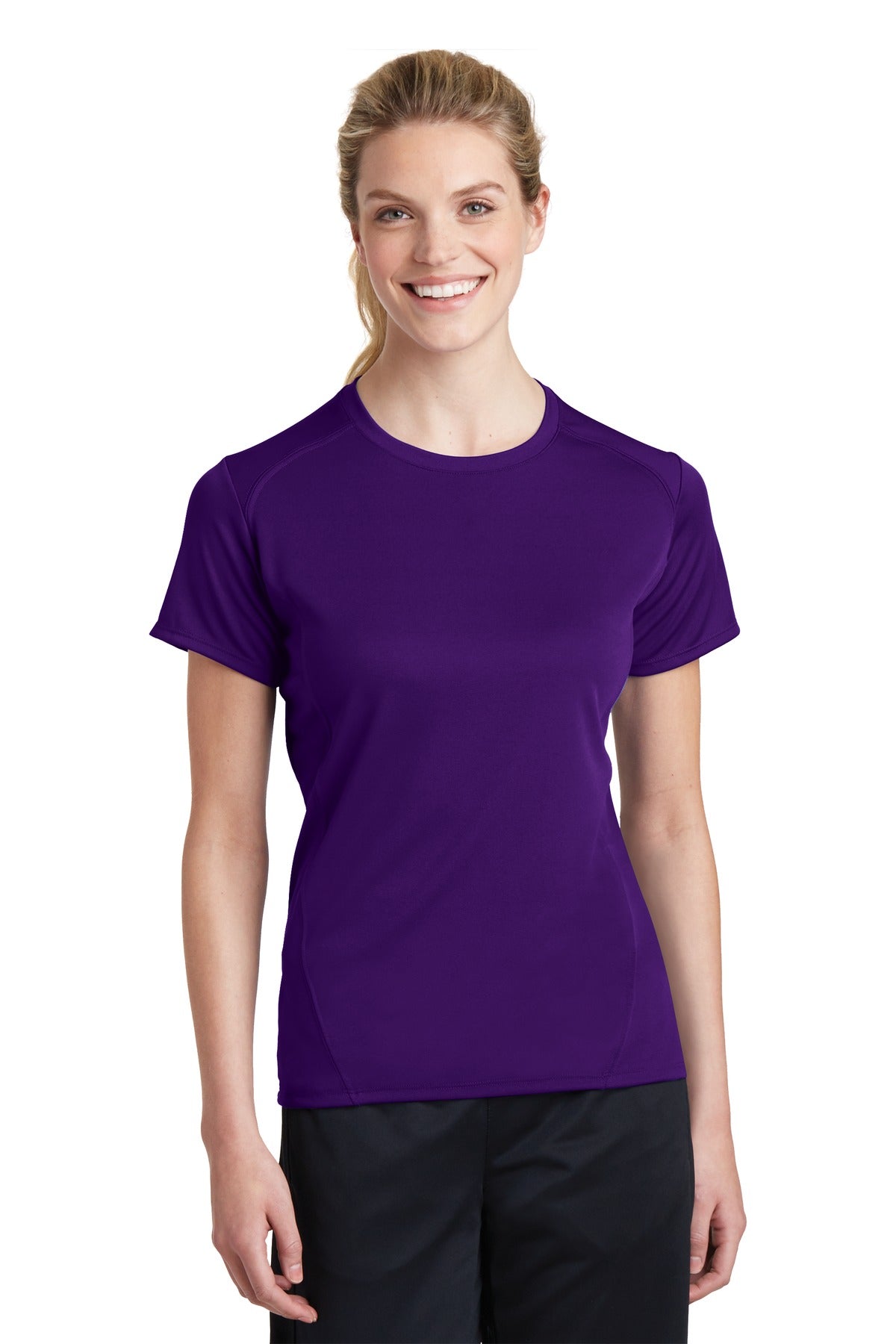 Sport-Tek Ladies Dry Zone Raglan Accent T-Shirt. L473