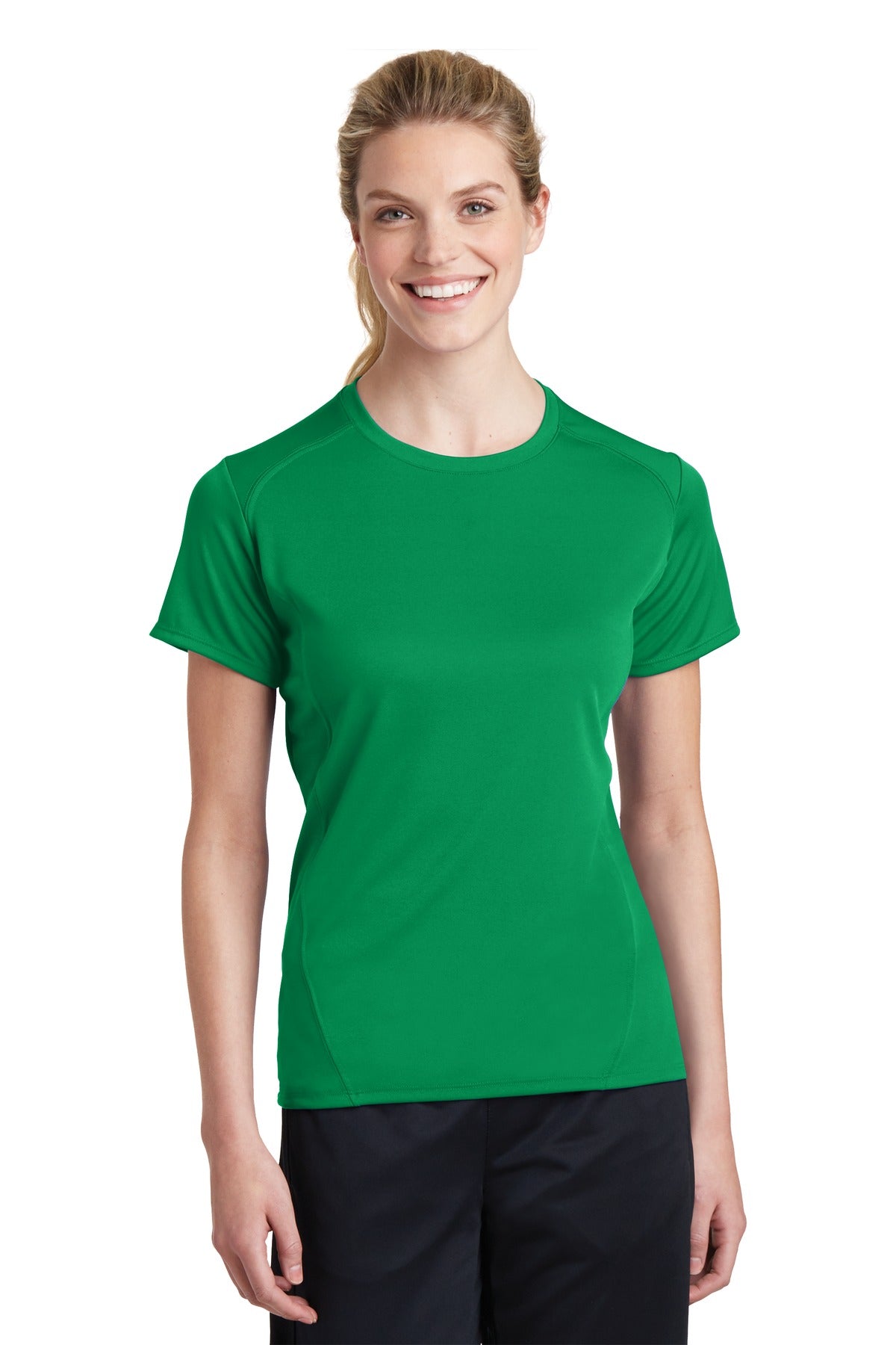 Sport-Tek Ladies Dry Zone Raglan Accent T-Shirt. L473