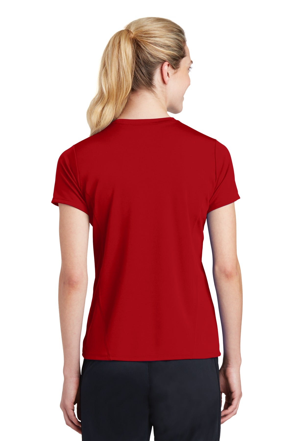 Sport-Tek Ladies Dry Zone Raglan Accent T-Shirt. L473