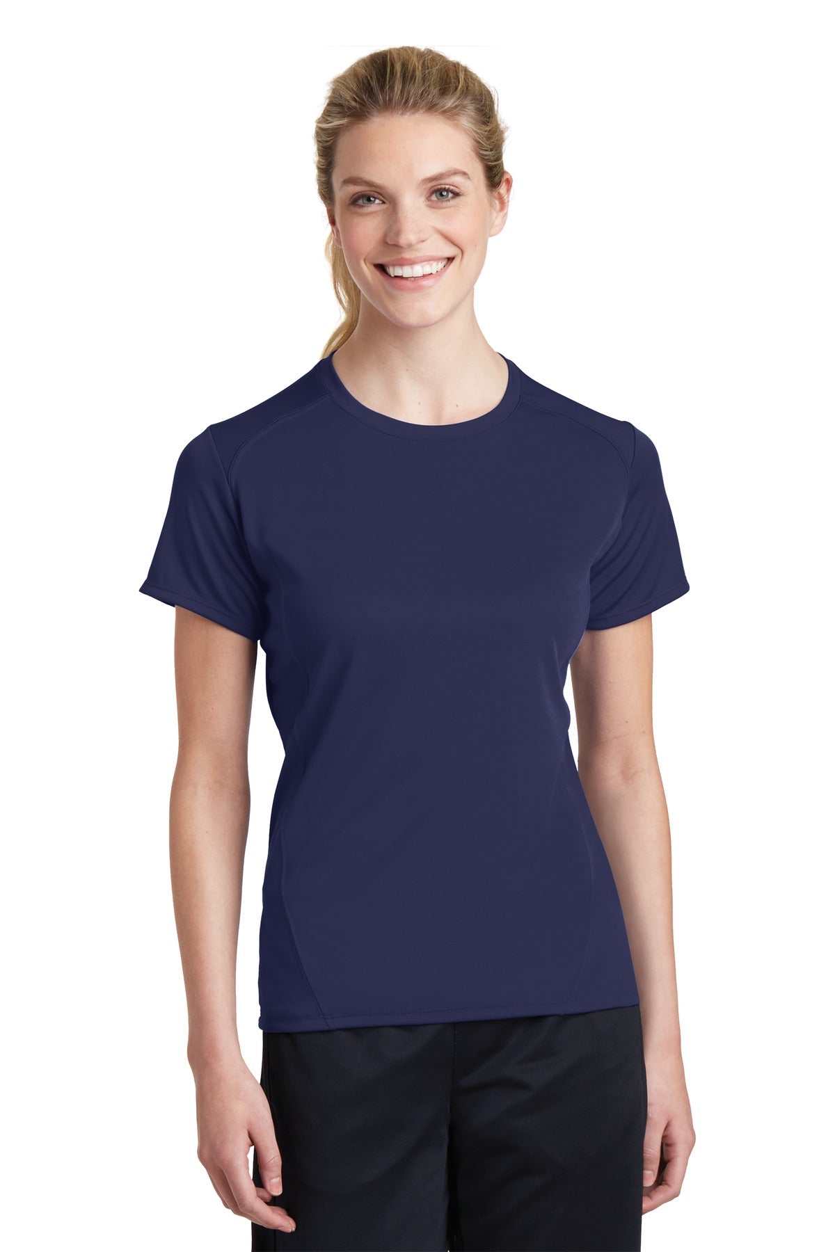 Sport-Tek Ladies Dry Zone Raglan Accent T-Shirt. L473