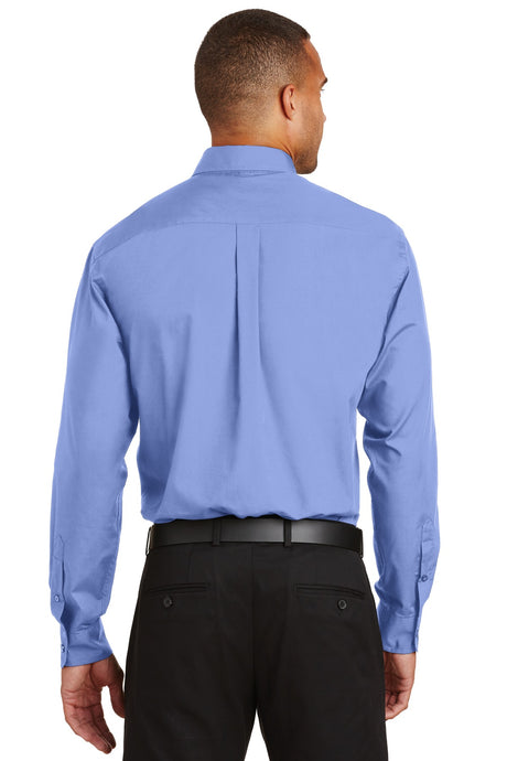 Port Authority Men's Long Sleeve Value Poplin Shirt. S632 Mens Apparel Shirts & Tops