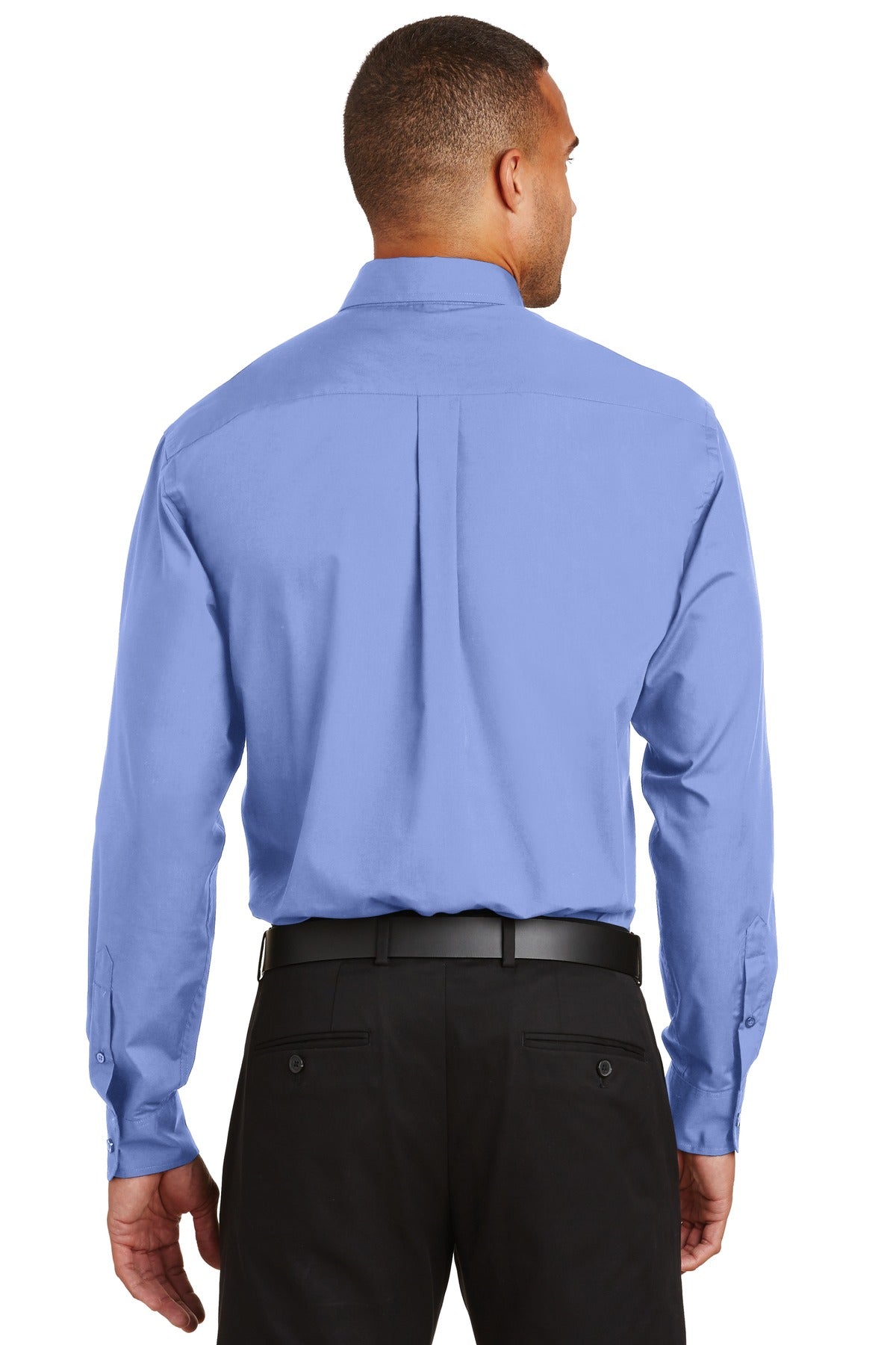 Port Authority Men's Long Sleeve Value Poplin Shirt. S632 Mens Apparel Shirts & Tops