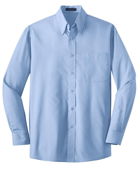 Port Authority Men's Long Sleeve Value Poplin Shirt. S632 Mens Apparel Shirts & Tops