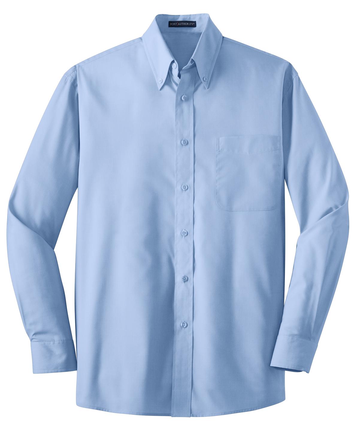 Port Authority Men's Long Sleeve Value Poplin Shirt. S632 Mens Apparel Shirts & Tops