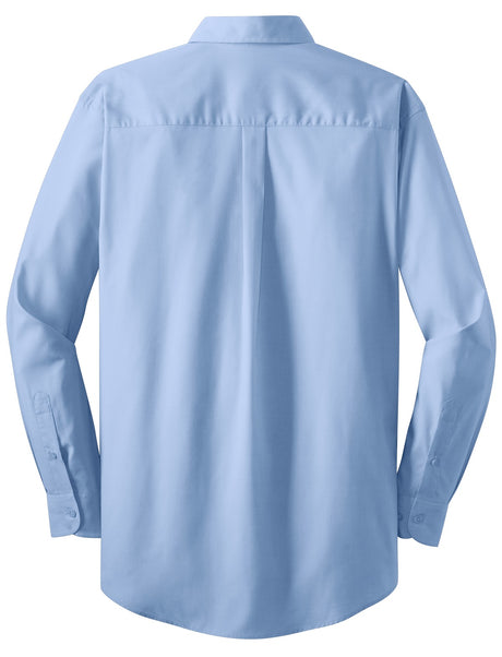 Port Authority Men's Long Sleeve Value Poplin Shirt. S632 Mens Apparel Shirts & Tops