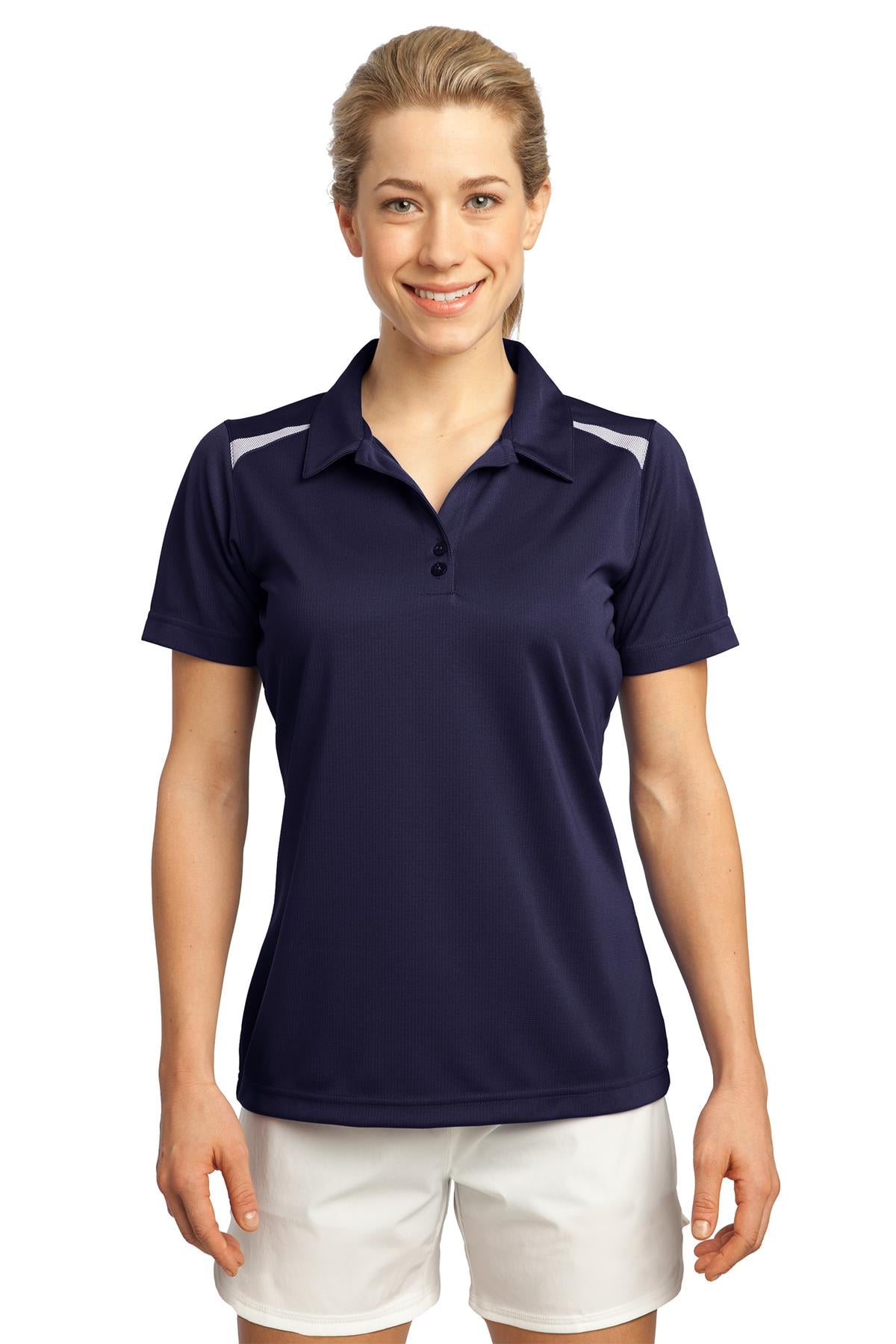 Sport-Tek ® Women's Vector Sport-Wick ® Polo
