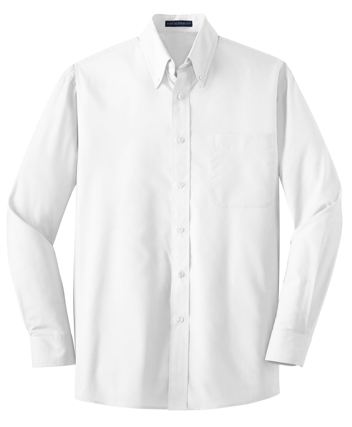 Port Authority Men's Long Sleeve Value Poplin Shirt. S632 Mens Apparel Shirts & Tops