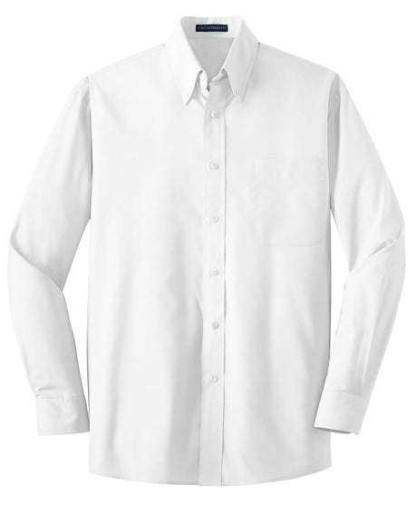 Port Authority Men's Long Sleeve Value Poplin Shirt. S632 Mens Apparel Shirts & Tops
