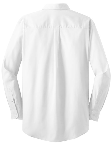 Port Authority Men's Long Sleeve Value Poplin Shirt. S632 Mens Apparel Shirts & Tops