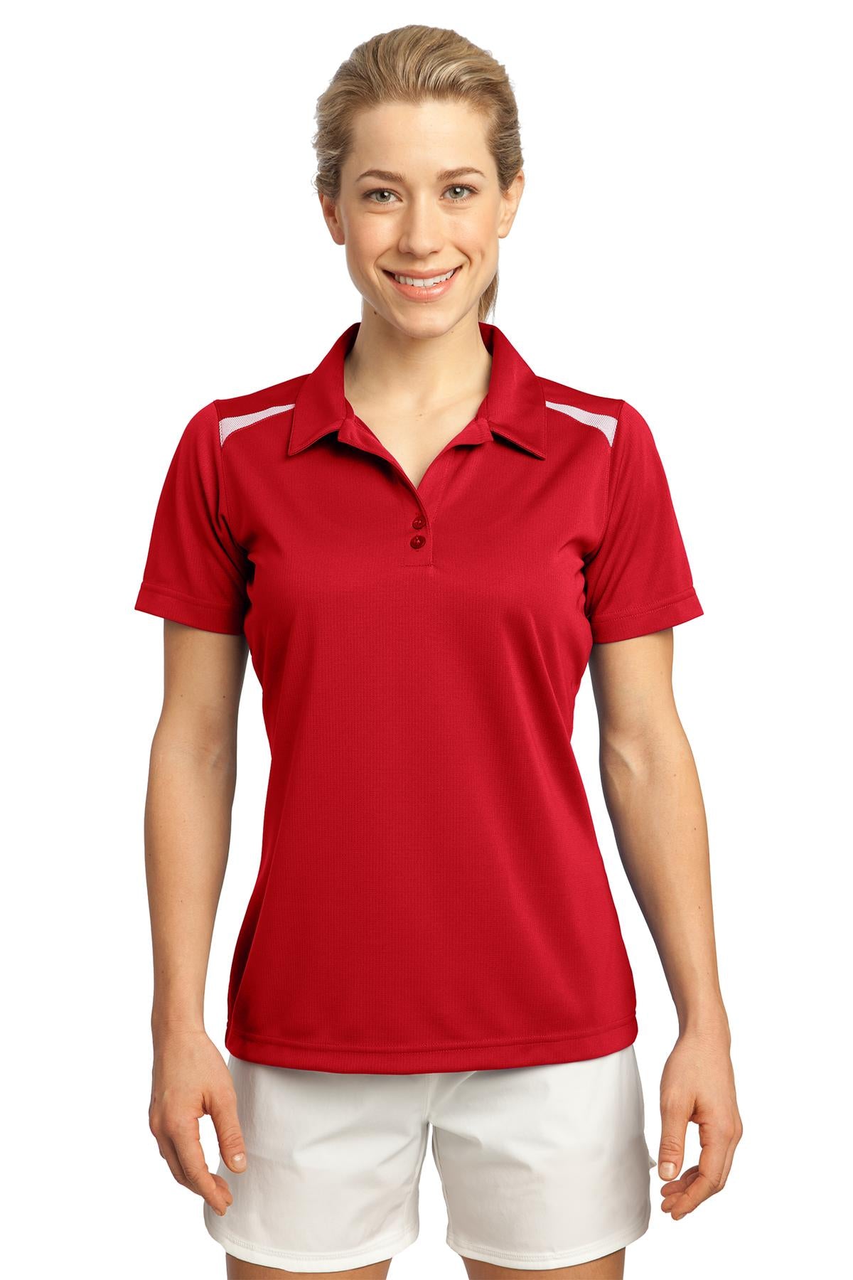 Sport-Tek ® Women's Vector Sport-Wick ® Polo