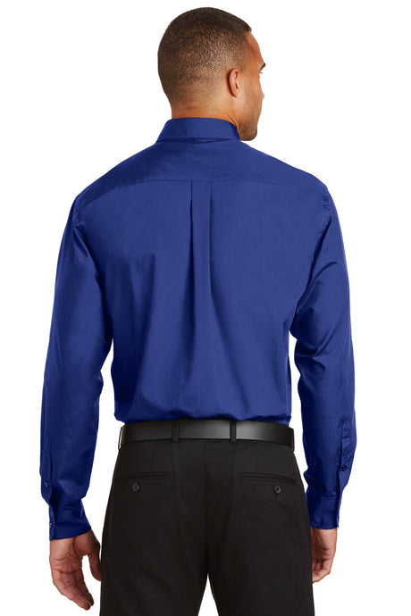 Port Authority Men's Long Sleeve Value Poplin Shirt. S632 Mens Apparel Shirts & Tops