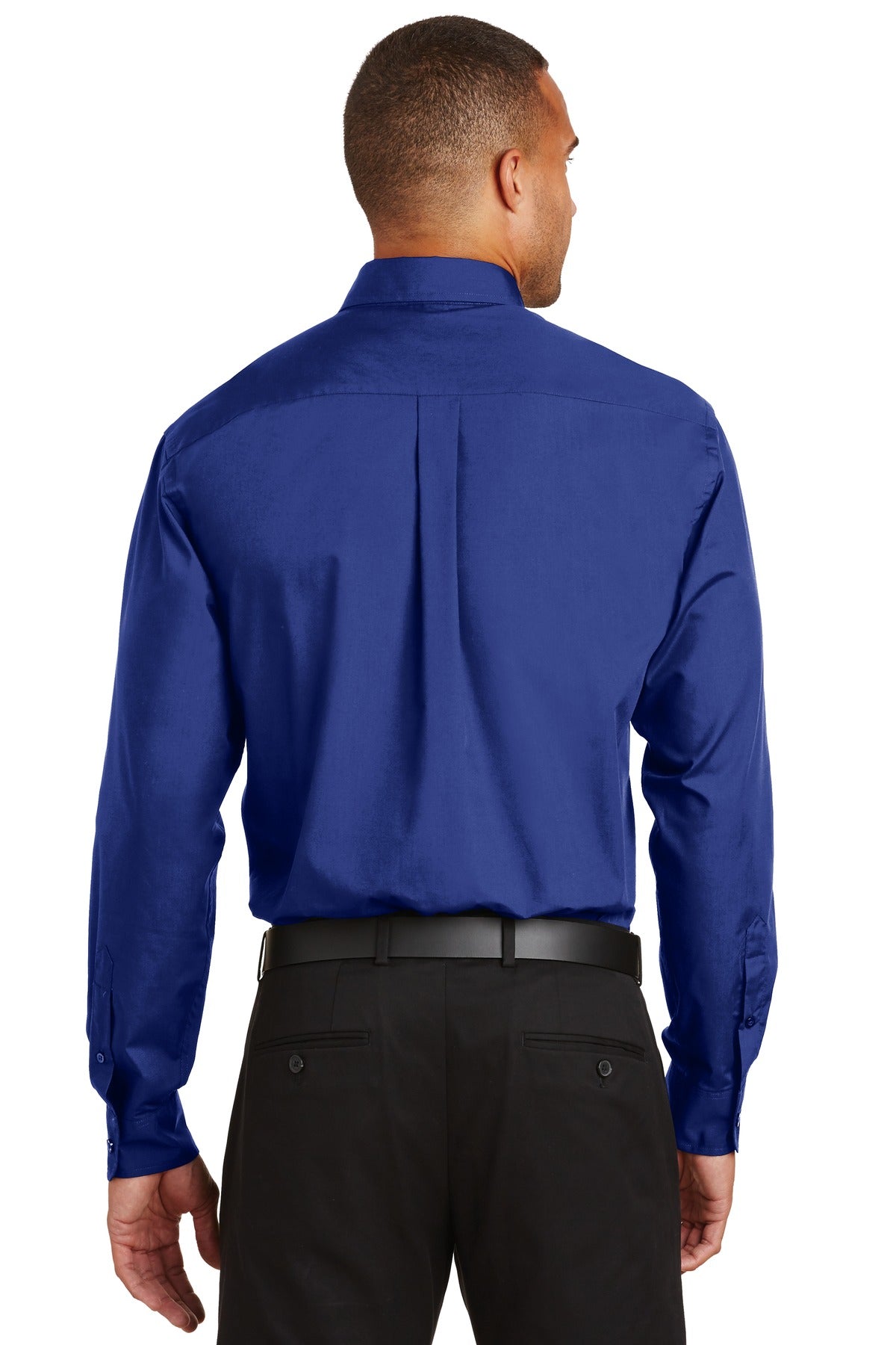 Port Authority Men's Long Sleeve Value Poplin Shirt. S632 Mens Apparel Shirts & Tops