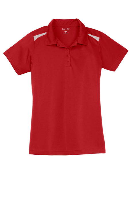 Sport-Tek Ladies Vector Sport-Wick Polo. LST670 Womens Apparel Shirts & Tops