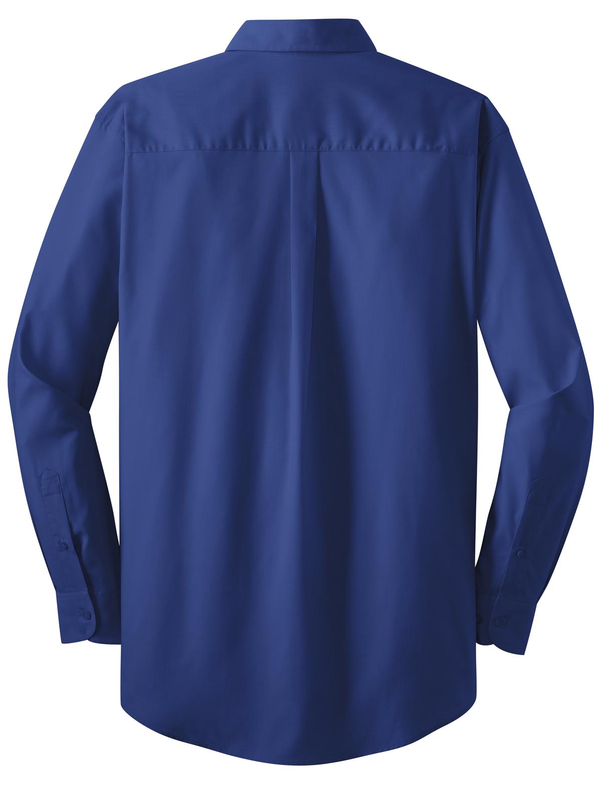 Port Authority Men's Long Sleeve Value Poplin Shirt. S632 Mens Apparel Shirts & Tops