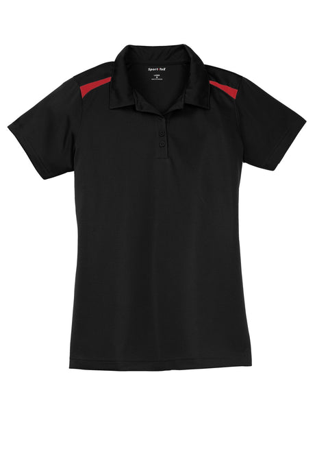 Sport-Tek Ladies Vector Sport-Wick Polo. LST670 Womens Apparel Shirts & Tops