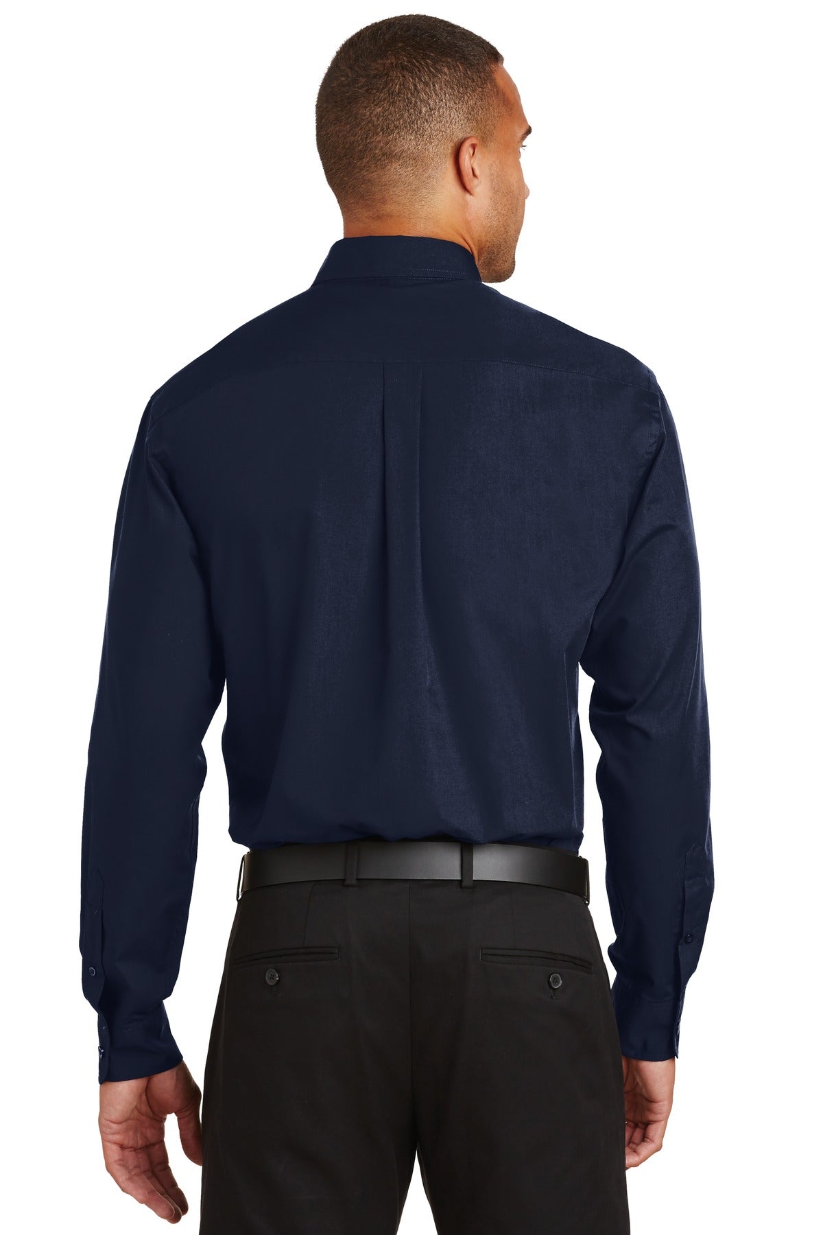 Port Authority Men's Long Sleeve Value Poplin Shirt. S632 Mens Apparel Shirts & Tops