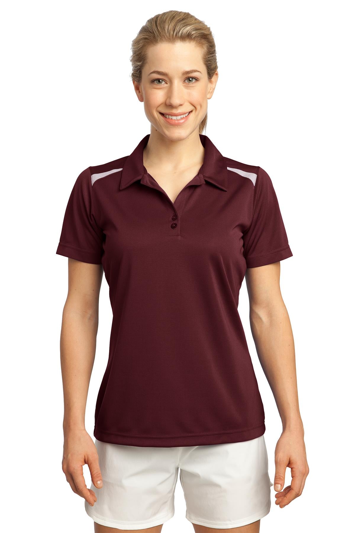 Sport-Tek ® Women's Vector Sport-Wick ® Polo