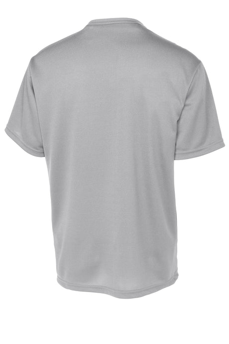 Sport-Tek Men's PosiCharge Tough Mesh Henley. ST215 Mens Apparel Shirts & Tops