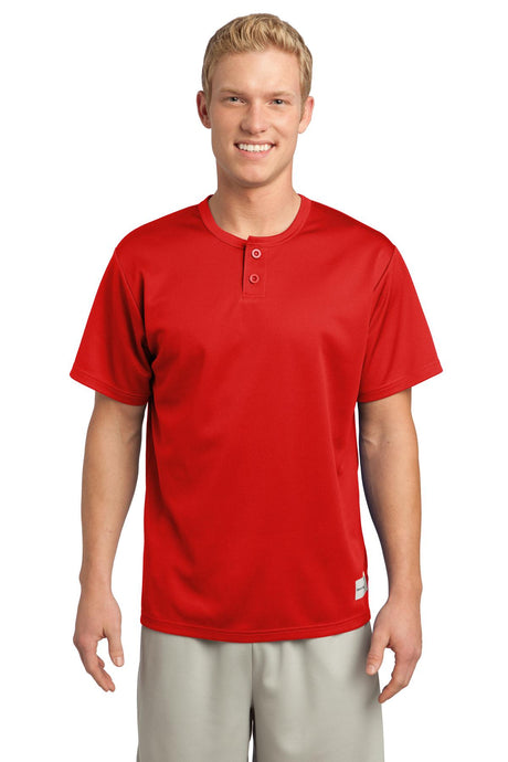 Sport-Tek Men's PosiCharge Tough Mesh Henley. ST215 Mens Apparel Shirts & Tops