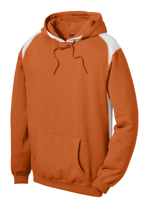 Sport-Tek Men's Pullover Hooded Sweatshirt with Contrast Color. F264 Mens Apparel Sweatshirts & Fleece