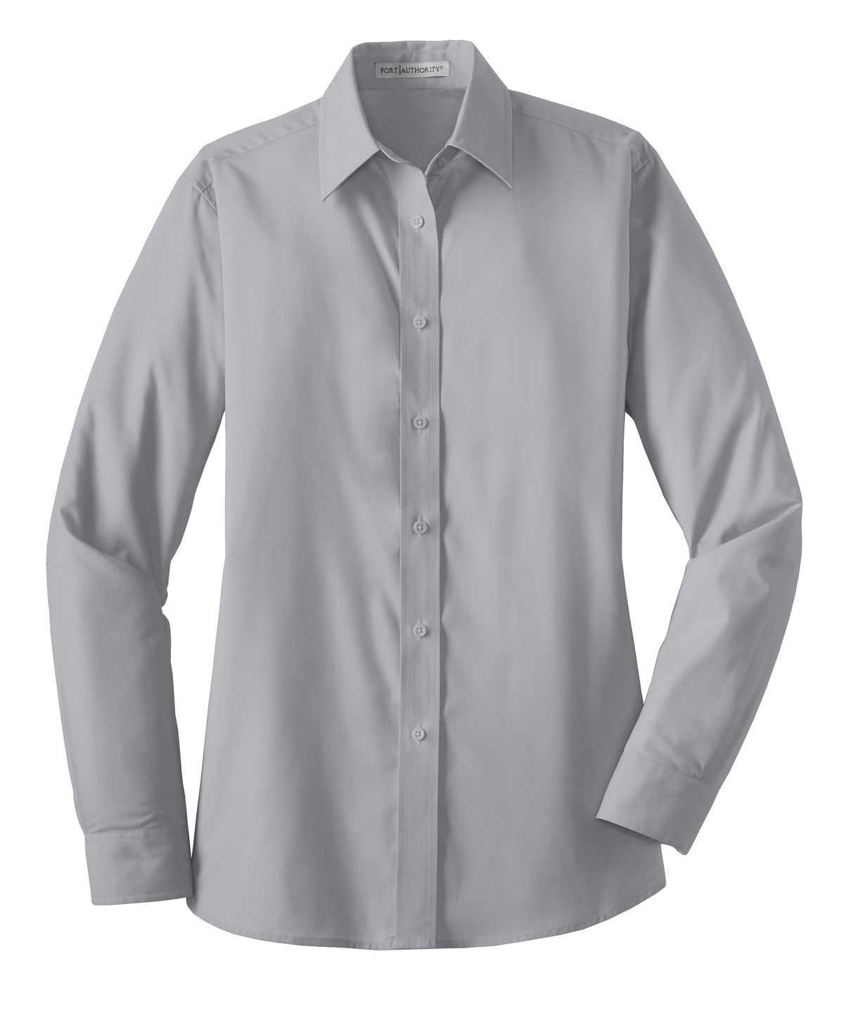 Port Authority Ladies Long Sleeve Value Poplin Shirt. L632