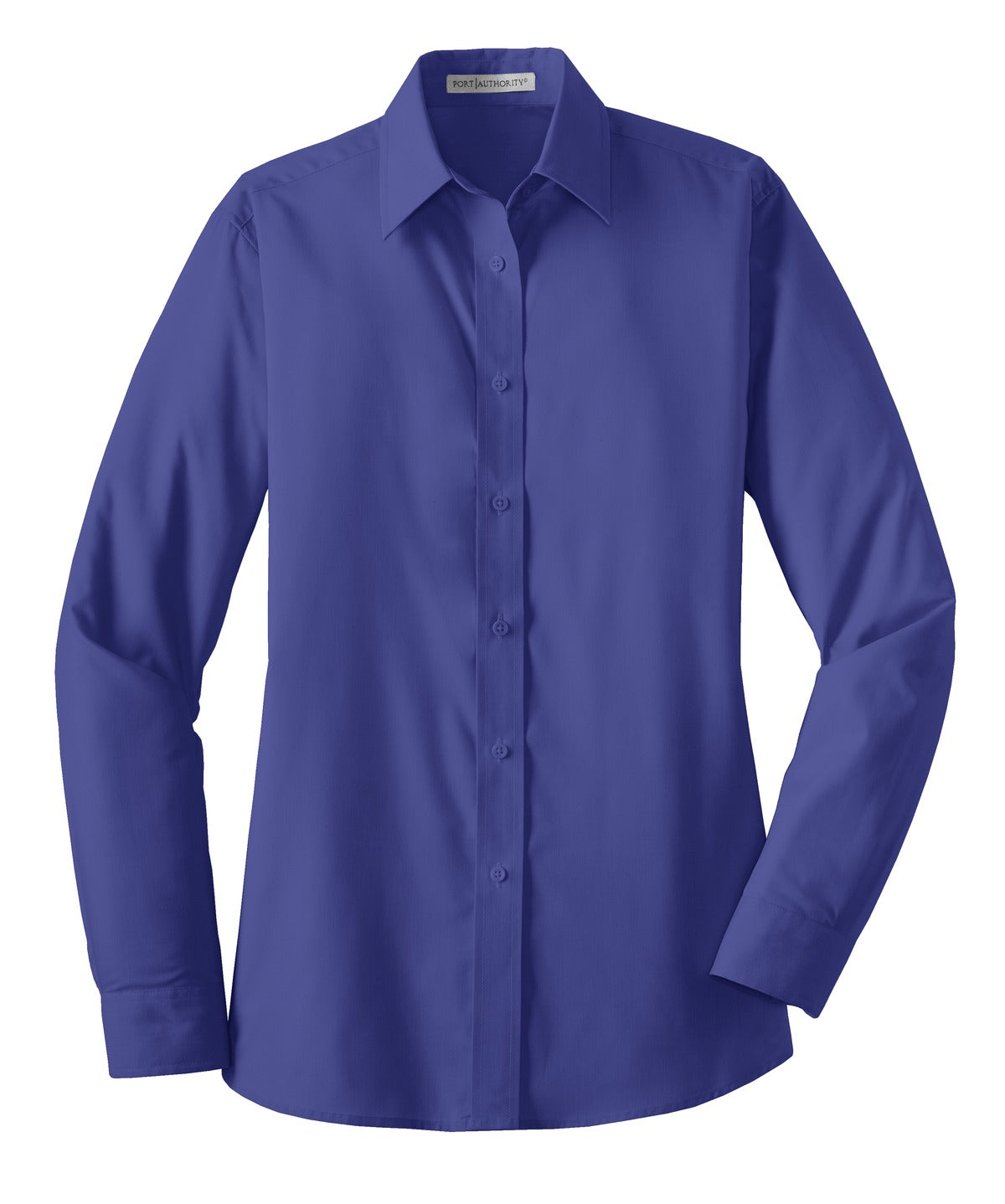 Port Authority Ladies Long Sleeve Value Poplin Shirt. L632