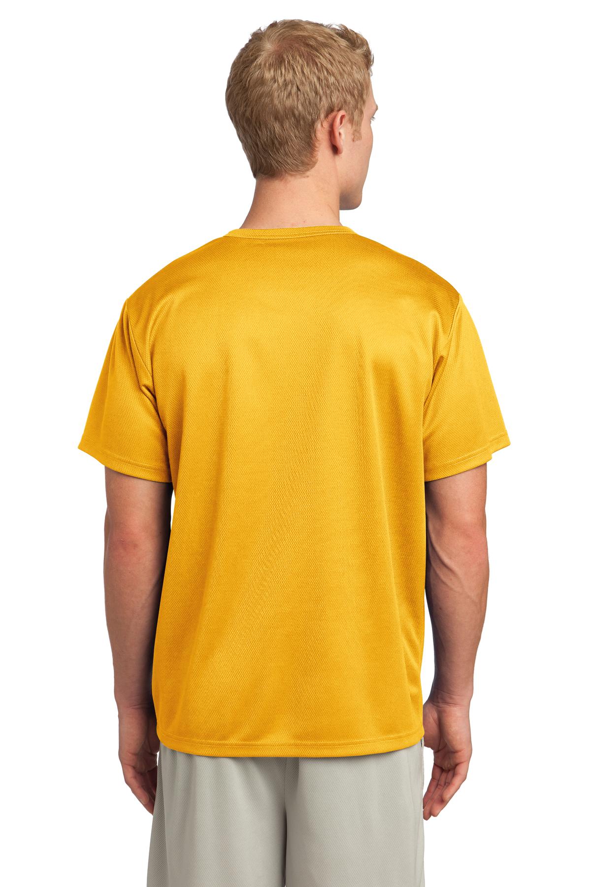 Sport-Tek Men's PosiCharge Tough Mesh Henley. ST215 Mens Apparel Shirts & Tops