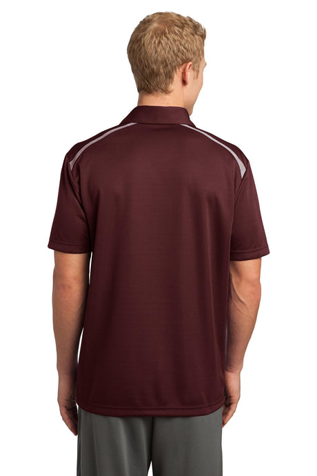 Sport-Tek Men's Vector Sport-Wick Polo. ST670 Mens Apparel Shirts & Tops