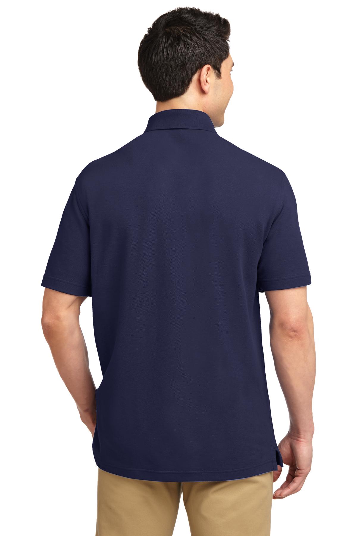 Port Authority Men's EZCotton Pique Polo. K800 Mens Apparel Shirts & Tops