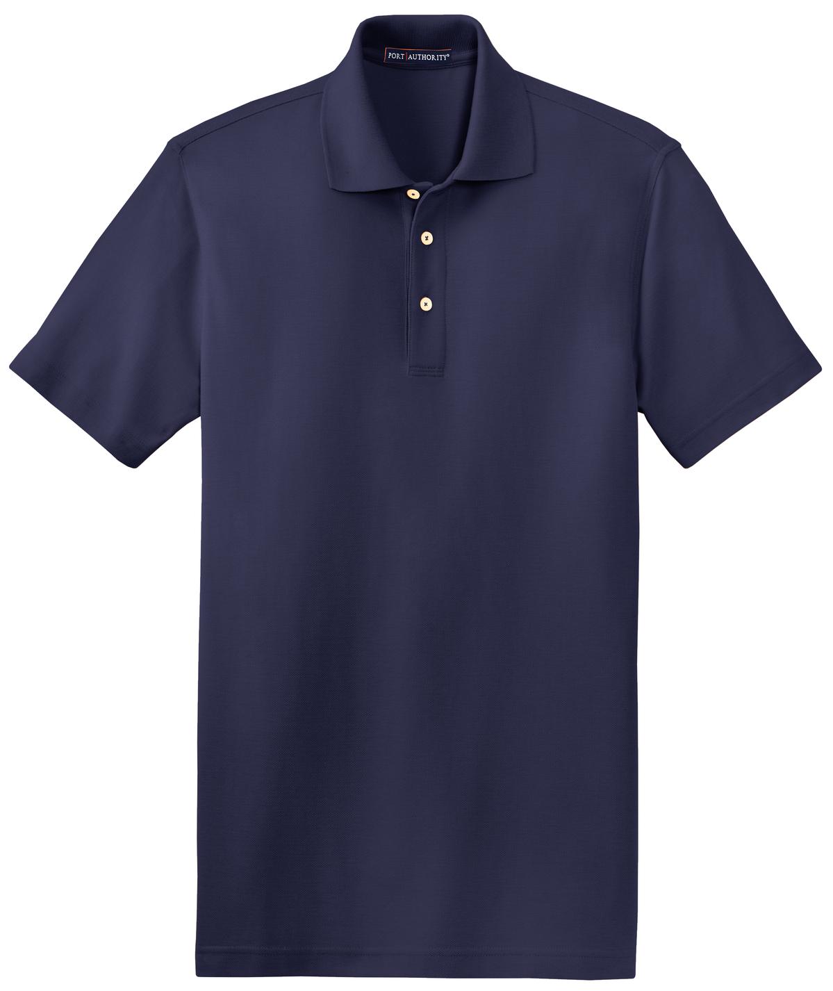 Port Authority Men's EZCotton Pique Polo. K800 Mens Apparel Shirts & Tops