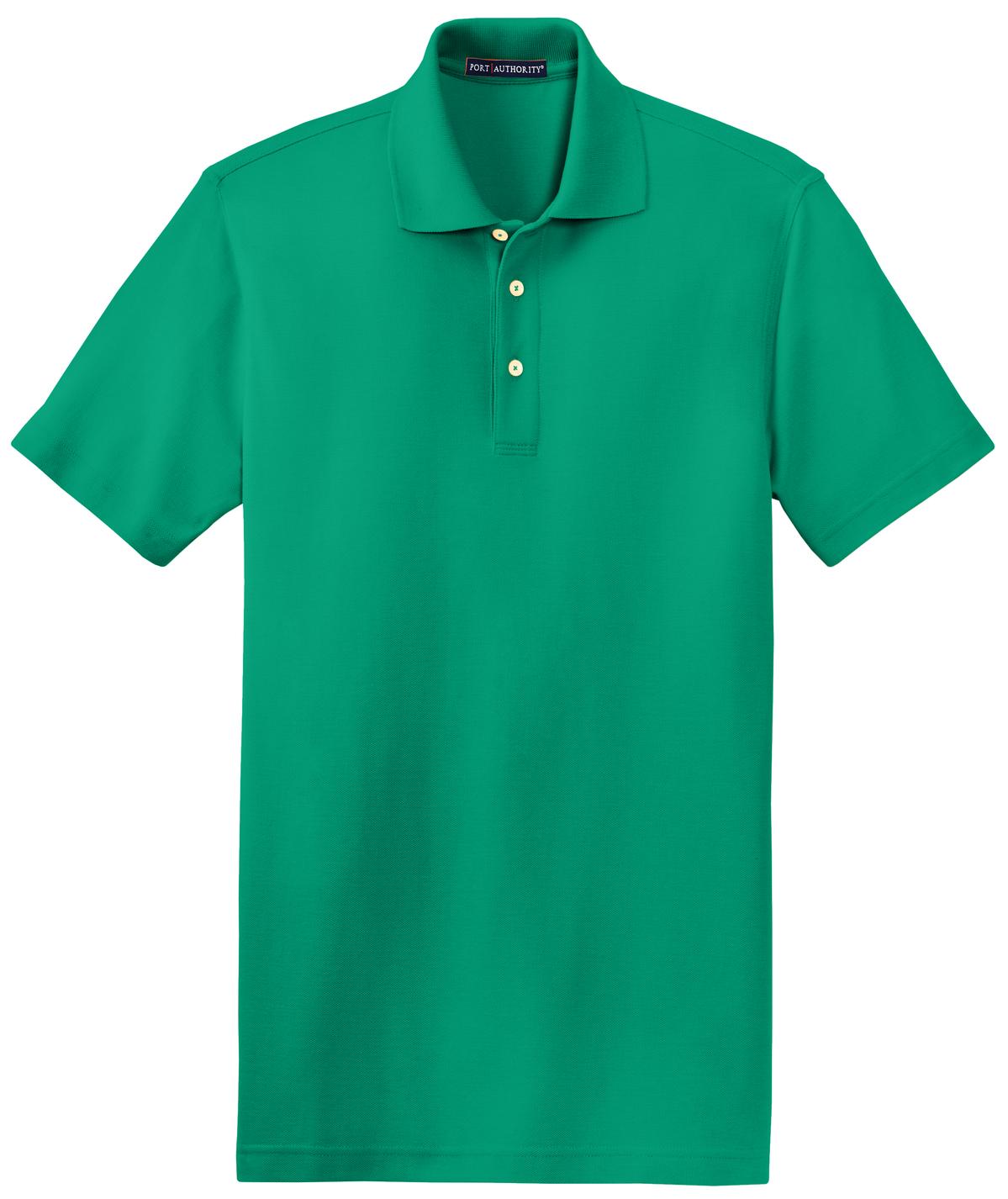 Port Authority Men's EZCotton Pique Polo. K800 Mens Apparel Shirts & Tops